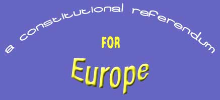 A Constitutional Referendum For Europe